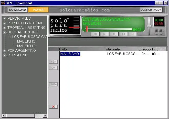 Logo de Primer Sistema de Distribución Digital de Música en Argentina